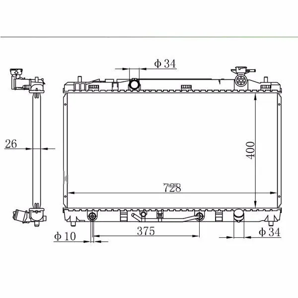 Custom Aluminum Radiator